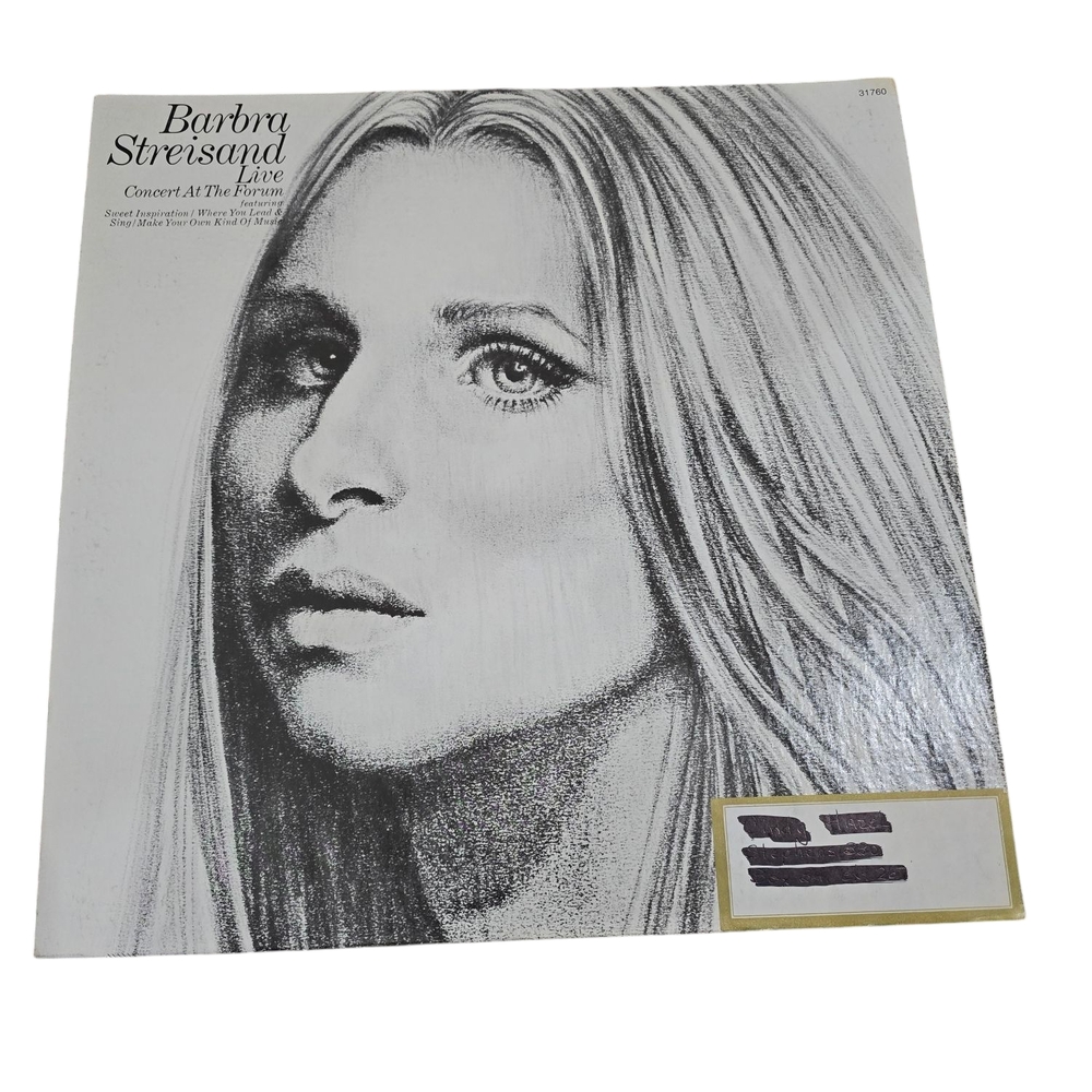 Barbara Steisand Live Vinyl Album